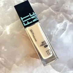 【検品のみ　未使用】メイベリン フィットミー リキッドファンデーション 112