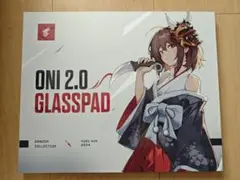 yukiaim oni2.0 ガラスマウスパッド - メルカリ
