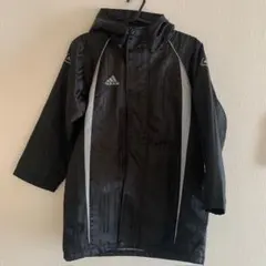 値下げ！！アディダス　ベンチコート　黒　130cm