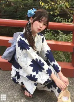 花柄浴衣セット[gi1607