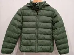 【ユニクロ】 フード付き　ダウンジャケット 150cm