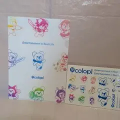 colopl クリアファイル ・シールセット