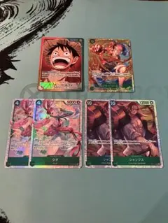 ルフィ リーダーパラレル SEC シャンクスウタ SR