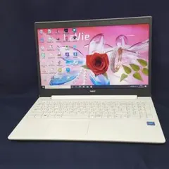 薄型NEC/LAVIE/SSD256G/メモリ8GB/カメラ/高年式/新品マウスのサムネイル