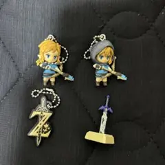 ゼルダの伝説 ブレス オブ ザ ワイルド マスコット　4つセット
