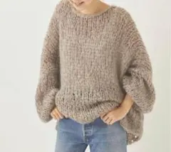 2025年最新】 plage (プラージュ) HAND KNIT ジャンボタムニットの人気