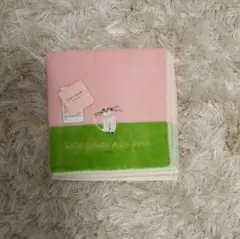 ケイト・スペード　タオル地ハンカチ