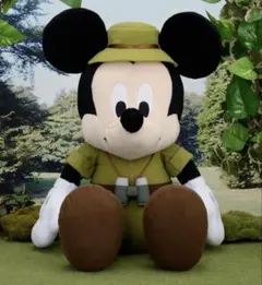 ディズニー　ミッキーマウス探検スタイルギガジャンボぬいぐるみ【新品タグ付き】