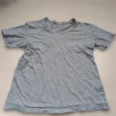 Vネック Tシャツ グレー Mサイズ　しまむらのサムネイル