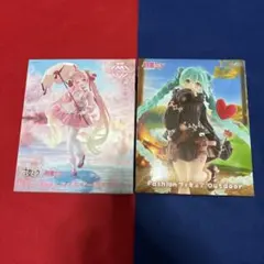 初音ミク　桜ミク　Fashion Outdoor フィギュア　2体　セット