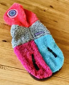 美品！犬服　フリース フード付き　小型犬用 Sサイズ