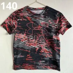 Under Armour アンダーアーマー Tシャツ 140 赤 黒