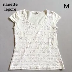 nanette lepore 手書き風ロゴ半袖Tシャツ カジュアルのサムネイル