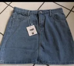 デニムタイトスカート