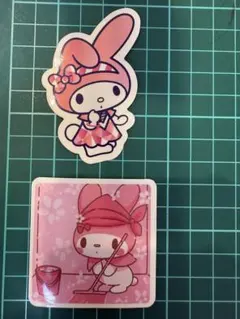 ⑧マイメロディ シール