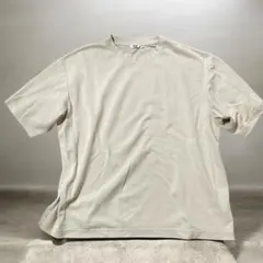 UNIQLO U 3XL エアリズムコットンオーバーサイズTシャツ/5分袖