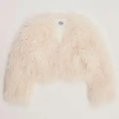 Treat Urself Fluffy fur jacket - メルカリ