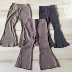 ピピロッタ　フレアパンツ Mサイズ 100㎝　3点セット