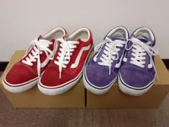 VANS☆オールドスクール☆26.5cm中古２足セット
