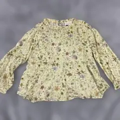 PARADIS TERRE LIBERTY フラワープリント 長袖ブラウスのサムネイル