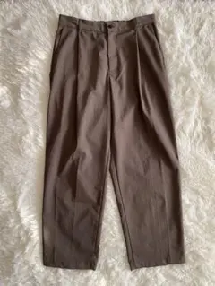 無印良品 タックワイドパンツ