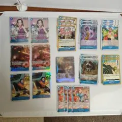 ワンピースカード ハンコックSR2、クロコダイルパラレル1、SR2、青まとめ売り