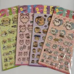 【韓国限定】正規品　ちいかわシール5サイズステッカー　4種セット