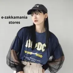 e-zakkamania stores 長袖 シアーボレロ ブラウス