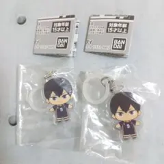 ハイキュー!!　ふらっとめじるしアクセサリー 影山 飛雄 2個セット