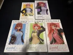 五等分の花嫁フィギュア　Coreful 制服ver Renewal 5体セット