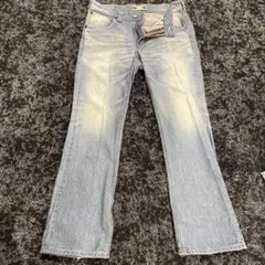 EDWIN 421XVS 34インチ ブーツカットデニム ライトブルー