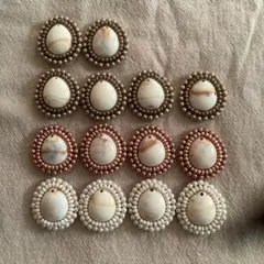 カボション センターパーツ ハンドメイドパーツ セット