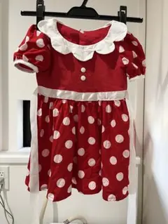 ミニー　ドレス　ワンピース80 90 ハロウィン 子供 ディズニー ハンドメイド