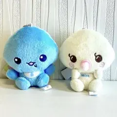 【新品】しずくちゃん ベビーマスコットキーチェーン　みるみるちゃん　2種