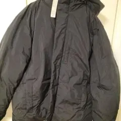 GU ウォームパデッドコート+X サイズXXL ブラック　オーバーサイズ