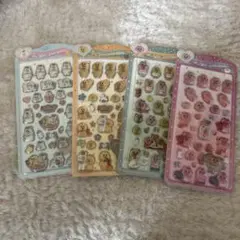 おぱんちゅうさぎ♡硬いシール 4シートセット