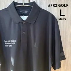 【新品未使用】#FR2GOLF メンズ　半袖ポロシャツ　ゴルフウェア　Ｌ