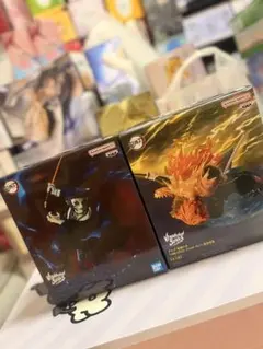 未開封 鬼滅の刃 フィギュア 2体セット 善逸 獪岳