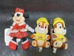 ディズニー クリスマス ぬいぐるみバッジ セット
