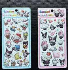 サンリオ ぷっくり立体シール風アクリルキーホルダー2枚セット