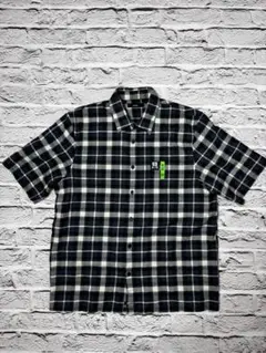 DIESEL　チェック柄　半袖シャツ　ｗ1125-1007-⑥-⑧　サイズS