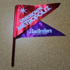 J Soul Brothers UNKNOWN METROPOLIZ フラッグ