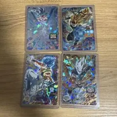 ドラゴンボールヒーローズ スーパーレアカード4枚セット
