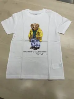 POLO BEAR Tシャツ 130 ホワイト　ラルフローレン