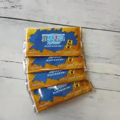 ONE PIECE オリジナル ステッカー 未開封 4枚セット ワンピース