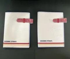 セサミストリート 手帳1冊・手帳カバー2個セット