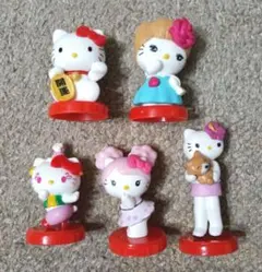 ハローキティ　チョコエッグ　5点セット