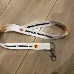 ⚫︎JAL ホノルルマラソン ネックストラップのサムネイル