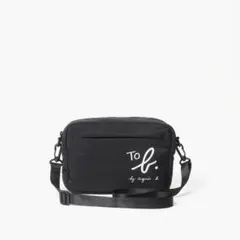 agnes b.　アニエスベー　ウエストポーチ　ブラック　防水仕様