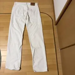 Levi's 501ホワイトデニムパンツ W33 W34 USA製